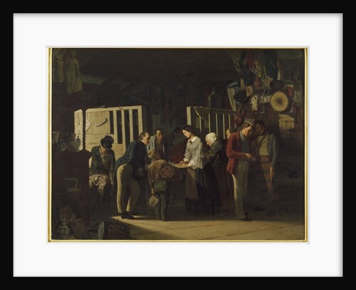 The Pawn Shop II, 1859 by Carl-Hendrik d' Unker