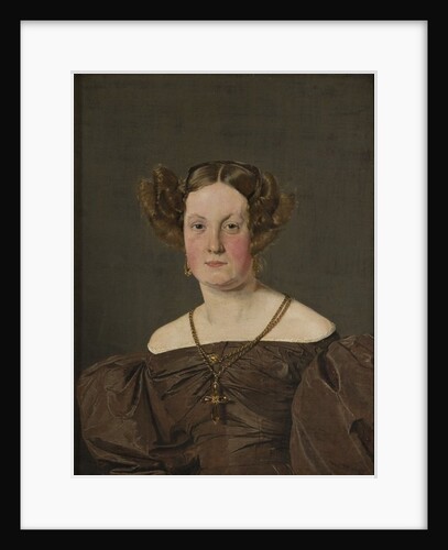 Mrs Th Petersen, nee Roepstorff, 1833 by Christen Schjellerup Kobke