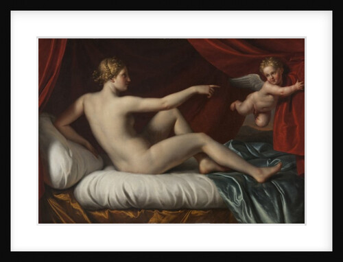 Venus and Cupid by Italian School