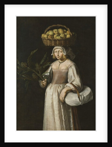 The Vegetable Seller by French School