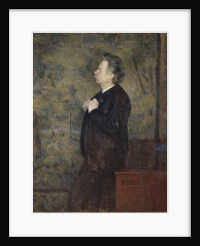 Edvard Grieg, 1892 by Erik Theodor Werenskiold