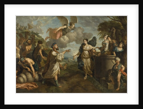 Eleazar and Rebekah by French School