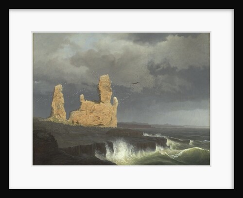 The Icelandic Coast, 1889 by Johann Christian Ezdorf