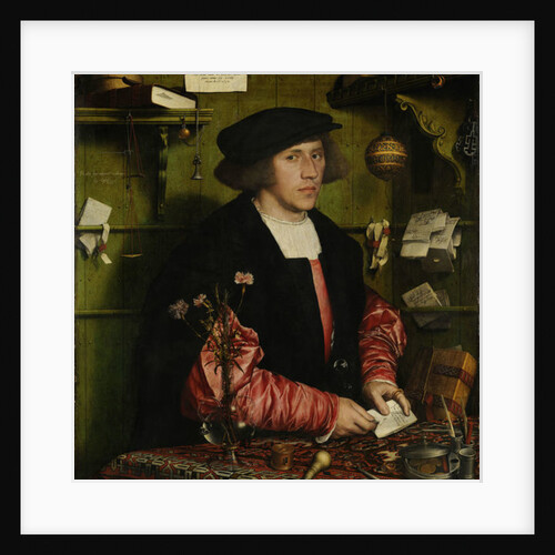 Portrait of the Merchant George Gisze, 1532 by Hans Holbein the Younger