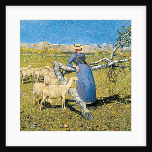 Afternoon in the Alps, 1892 by Giovanni Segantini