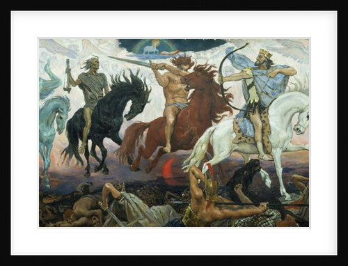 The Four Horsemen of the Apocalypse, 1887 by Victor Mikhailovich Vasnetsov