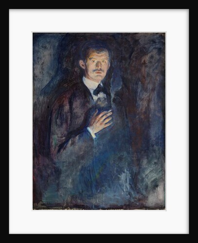 Self Portrait with Cigarette, 1895 by Edvard Munch