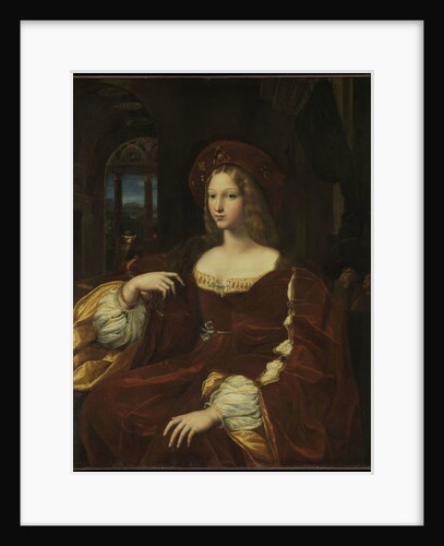 Portrait of Doña Isabel de Requesens y Enríquez de Cardona-Anglesola, c.1518 by Giulio Romano