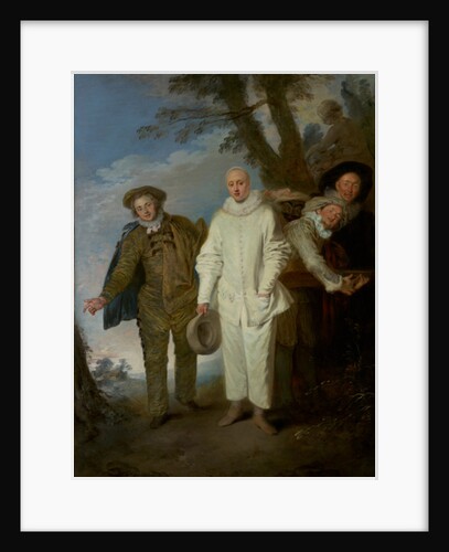 The Italian Comedians, c.1720 by Jean Antoine Watteau