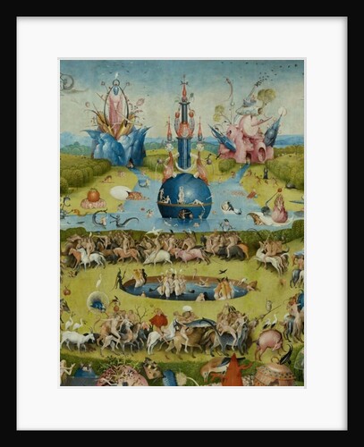 The Garden of Earthly Delights, 1490-1500 by Hieronymus Bosch