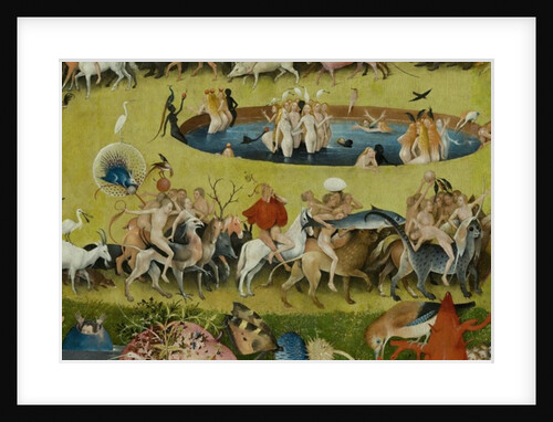 The Garden of Earthly Delights, 1490-1500 by Hieronymus Bosch