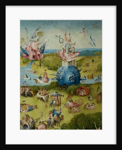 The Garden of Earthly Delights, 1490-1500 by Hieronymus Bosch