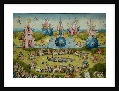 The Garden of Earthly Delights, 1490-1500 by Hieronymus Bosch