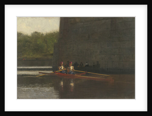 The Oarsmen, 1874 by Thomas Cowperthwait Eakins