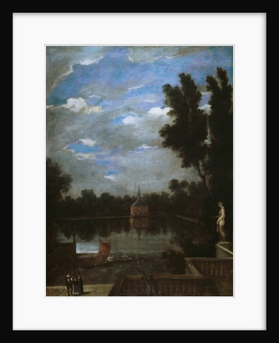 Grand Pond of the Buen Retiro, c.1657 by Juan Bautista Martinez del Mazo