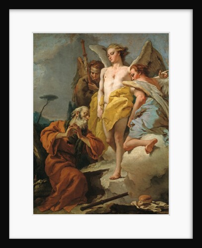 Abraham and the Three Angels, c.1770 by Giovanni Battista (1696-1770) Tiepolo