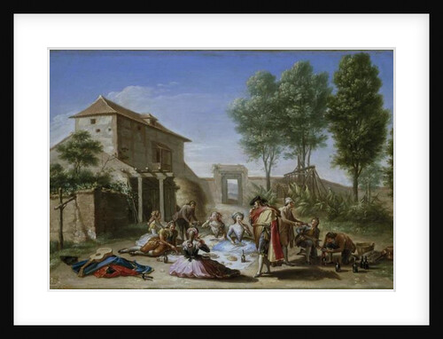 Snack in the Field, c.1784-5 by Francisco Bayeu y Subias