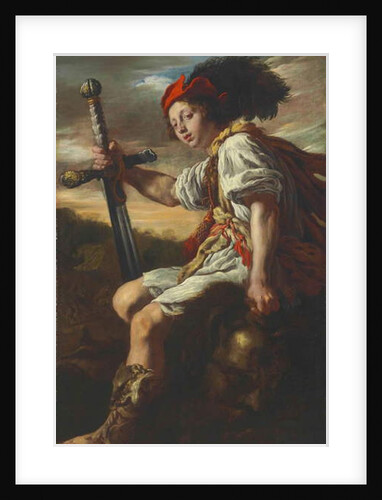 David with the Head of Goliath, c.1620 by Domenico Fetti or Feti
