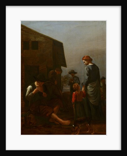Peasant family with man removing fleas from himself, 1656-60 by Michael Sweerts