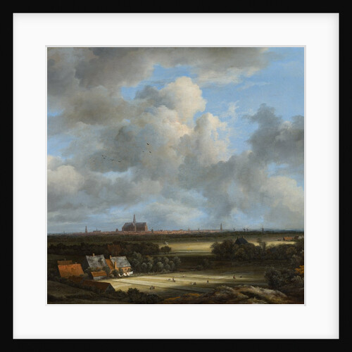 View of Haarlem with Bleaching Grounds, c.1670-75 by Jacob Isaaksz. or Isaacksz. van Ruisdael