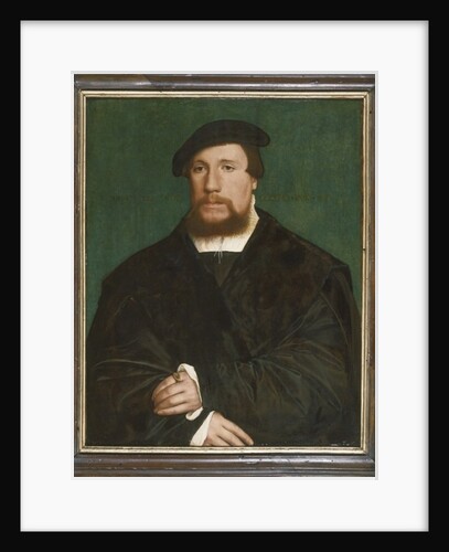 Portrait of a Hanseatic Merchant, 1538 by Hans Holbein the Younger