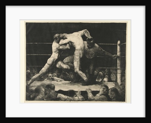 A Stag at Sharkey’s, 1916 by George Wesley Bellows