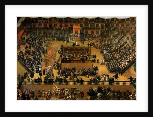 Auto de Fe in the Plaza Mayor, Madrid, 1683 by Francisco Rizi or Ricci