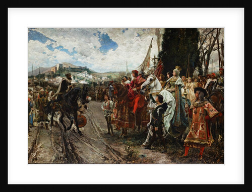 The Surrender of Granada in 1492, 1882 by Francisco Pradilla y Ortiz