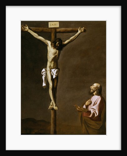 The Crucified Christ with a Painter, c.1650 by Francisco de Zurbaran