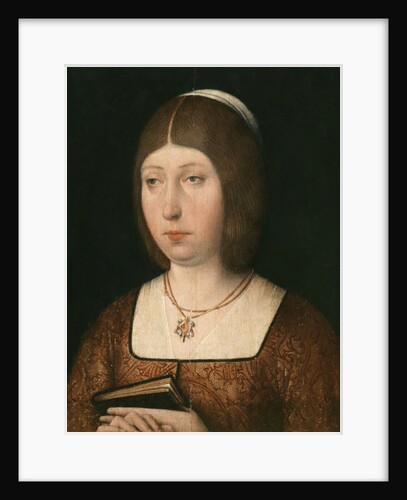 Portrait of Isabella 'The Catholic', Queen of Castile, c.1490 by Flemish School