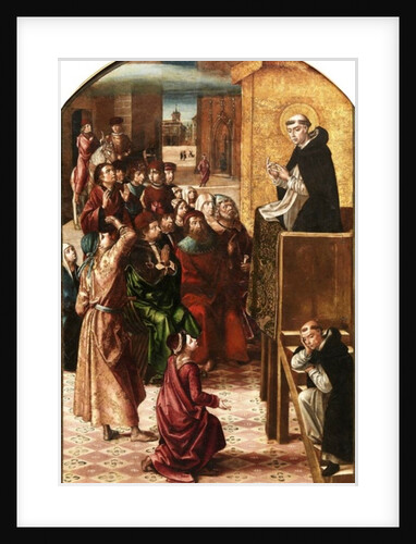 The Miracle of the Cloud, c.1495 by Pedro Berruguete
