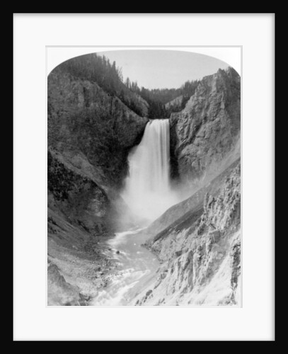 Great Falls of the Yellowstone, 360 feet, c.1883 by Frank Jay Haynes