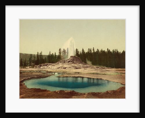 Castle Geyser, Yellowstone National Park, c.1898 by American Photographer