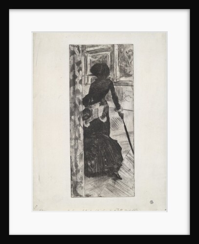 Au Louvre: La Peinture, c.1879-80 by Edgar Degas