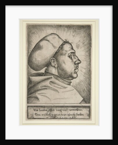 Martin Luther, 1523 by Daniel Hopfer