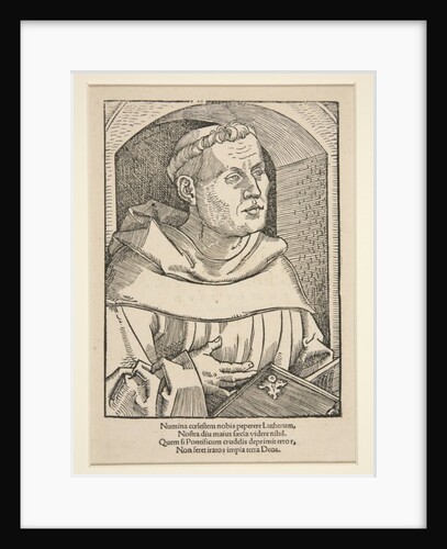 Portrait of Martin Luther by German School