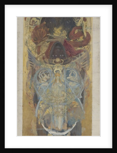 Design for Boston Public Library, 1890-4 by John Singer Sargent