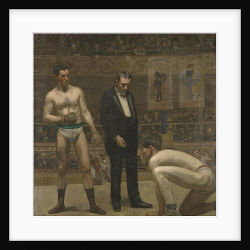 Taking the Count, 1898 by Thomas Cowperthwait Eakins