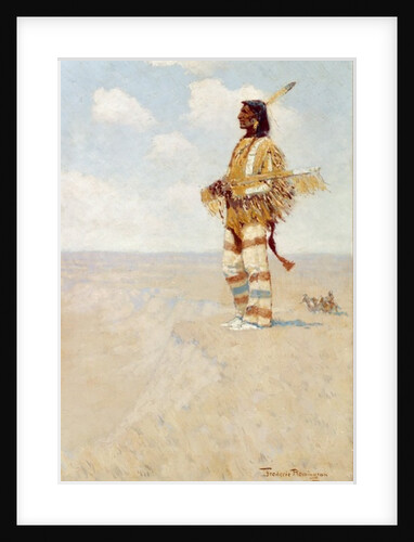 The Last of His Race, 1908 by Frederic Remington