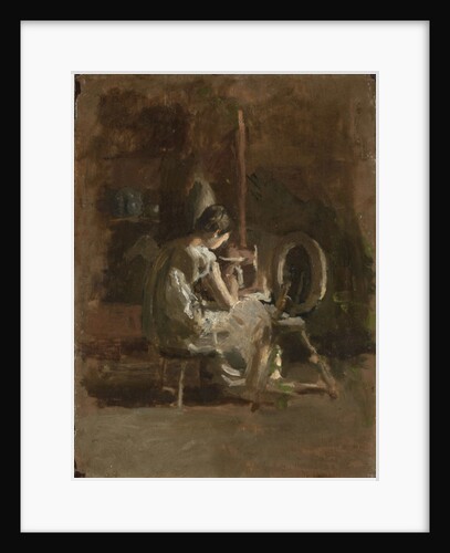 Sketches for “Home-Spun”, 1881 by Thomas Cowperthwait Eakins
