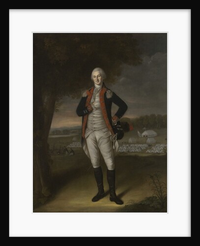 Walter Stewart, 1781 by Charles Willson Peale