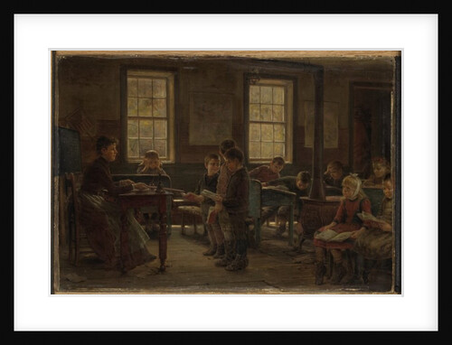 A Country School, 1890 by Edward Lamson Henry