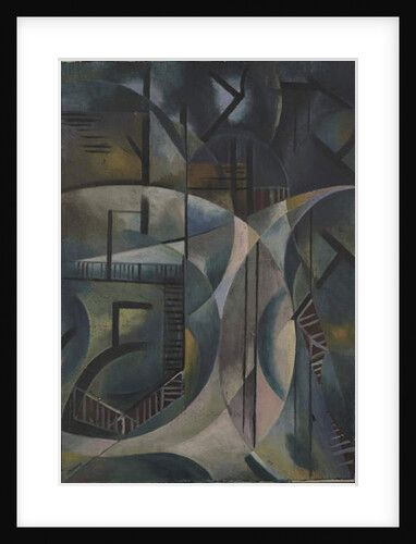 Landscape in the Park, 1920 by Fritz Stuckenberg
