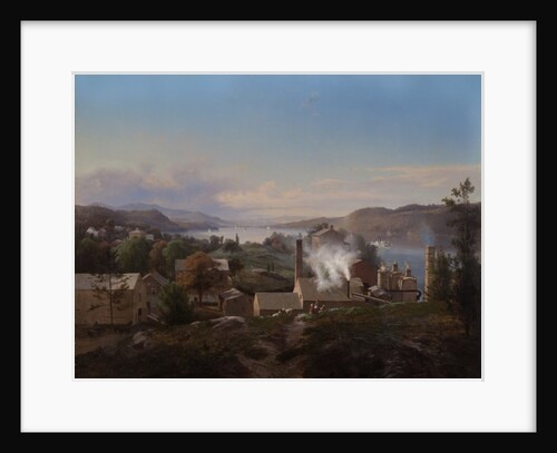 Poughkeepsie Iron Works, 1856 by Johann Herman Carmiencke