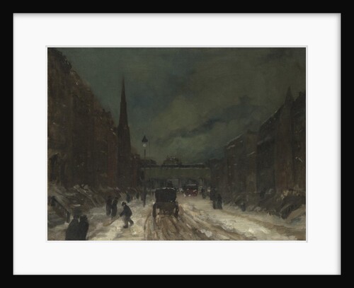 Street Scene with Snow, 1902 by Robert Cozad Henri