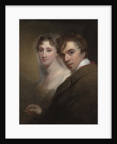 Self-Portrait of the Artist Painting His Wife, c.1810 by Thomas Sully