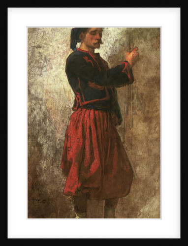 A Zouave, 1856-62 by Thomas Couture