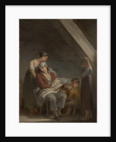 Une Famille dans la désolation, 1821 by Pierre-Paul Prud'hon