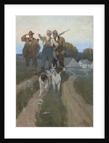 Over Yonder, 1909 by Newell Convers Wyeth