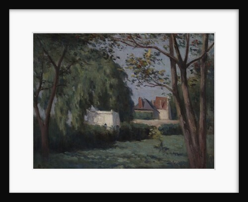 Country Scene with Three Houses and Trees, c.1900 by Maximilien Luce